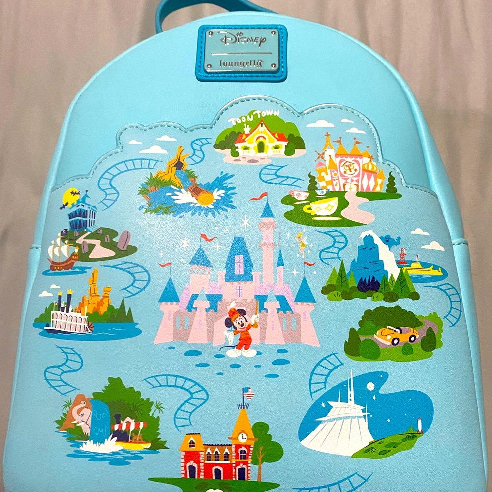 65th Anniversary Disneyland Loungefly backpack
